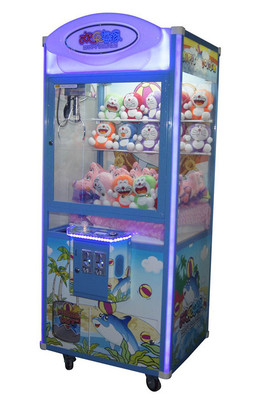 歡樂海豚簡易版 駐馬店市禮品機(jī)夾 濮陽市抓娃娃機(jī) 公仔機(jī)夾煙機(jī)豪華吸塑微信禮品機(jī)投幣式 夾禮品機(jī)